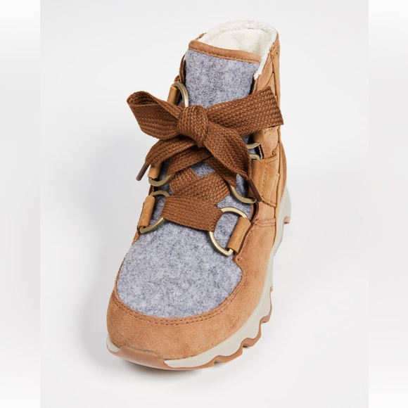 Sorel Kinetic Short Lace Up Booties Sz 10 - Picture 7 of 16